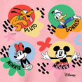 thumbnail image 2 of Disney - Mickey, Minnie, Pluto & Donald - Happy Bubble - Youth Crewneck Fleece Sweatshirt, 2 of 4