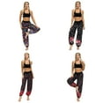 thumbnail image 3 of Pants for Women Summer Casual Sports Yoga Bloomers Boho Pants, 3 of 6