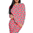 thumbnail image 2 of Conjunto de Pijama para Mujer Shendy Vendy Manga Larga Cuello Redondo con Estampado Transpirable, 2 of 4