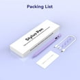 thumbnail image 4 of TIMOVO Pencil for iPad 2018-2025, Stylus Pen Compatible with Apple iPad 11/10/9/8/7/6/A16, Mini 7/6/5, Air M3/M2 11"/13"/5/4/3, Pro M4 13"/12.9"/11", Fast Charging, Purple, 4 of 8
