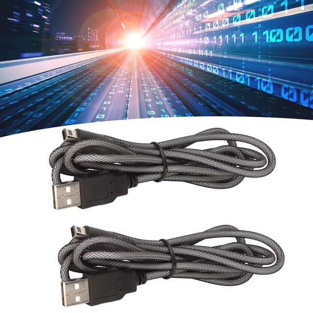 For 3DS USB Cable, 2Pcs 5ft USB Power Cord Charging For 2DS 3DS 3DS XL New 3DS New 3DS XL New 2DSXL NDSI NDSI LL