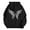 Black, variant on Mens Hoodies Mens Clothing Unisex Hooded Sweatshirt With Angel Print for Winter