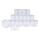 thumbnail image 5 of 10 Pedazos Tarro Redondo de plástico vacío Sunnimix 15g Frascos cosméticos vacíos, 5 of 8