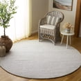 thumbnail image 2 of SAFAVIEH Natura Corine Geometric Area Rug, Grey, 7' x 7' Round, 2 of 8