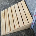 thumbnail image 1 of Wooden Step Stairs Transition Ramp for Walkers Car Motorcycle,Portable Mobile Threshold Rise Ramps for Doorways,3-6in Rise,Load 270kg/660lbs, 39x35x15cm, 1 of 1