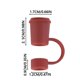 thumbnail image 3 of Nuevo tapón de silicona para pajita de leche con forma de té Tapa decorativa para pajita de bebida, 3 of 8