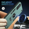 thumbnail image 5 of Phone Case for Samsung Galaxy A54 5G Hybrid Case with Ring Kickstand, Heavy Duty Protection Armor Case with Comfortable Grip Support Magnetic Car Mount for Samsung Galaxy A54 5G - Darkgreen, 5 of 7