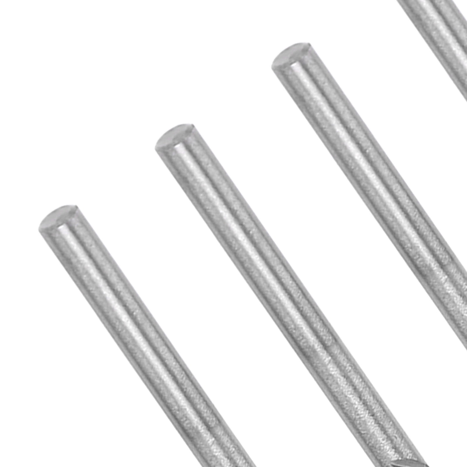 Spiral Drill Bit Set, Easy Installation Fast And Accurate Cutting Drill Bits 50PCS 1/8 Inch Stable Milling High Speed Steel  For Wood Plastic Fiberglass