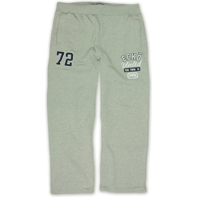 Ecko Unltd. Pantalones de chándal casuales Eu72 Fleecesweat para hombre, gris, mediano