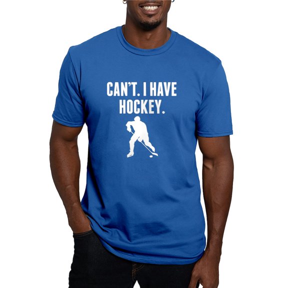 CafePress - Cant I Have Hockey T Shirt - Men's Fitted T-Shirt