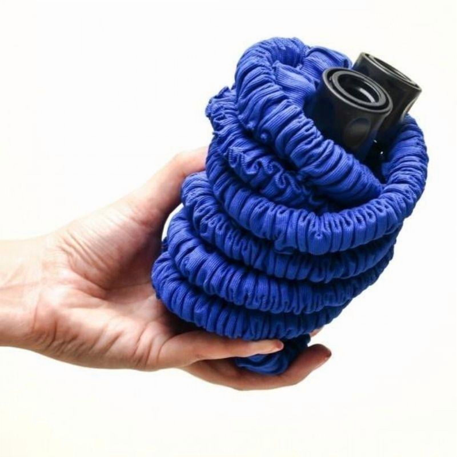 CTAnnie Garden Hose 25ft ", No Kink Garden Water Hose Equipped with a multi-function spray pattern nozzle, Flexible, Lightweight, Kink Free Hose for Yard, Outdoor