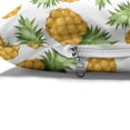 thumbnail image 4 of Yellow and White Pet Bed, Pineapples Tropical Climate Fruits Ripe Juicy Food, Chew Resistant Pad for Dogs and Cats Cushion with Removable Cover, 24" x 39", Earth Yellow Green White, by Ambesonne, 4 of 4