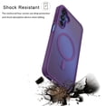 thumbnail image 3 of Tekcoo for Samsung Galaxy A15 5G Case, Compatible with MagSafe Military Grade Drop Protection Magnetic Rugged Cover Translucent Back Shockproof Phone Case for Samsung Galaxy A15 5G - Purple, 3 of 10