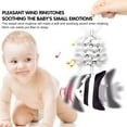 thumbnail image 2 of EIMELI Baby Rattles Stroller Hanging Soft Plush Toy Mobile Bed Black White Cute Animal Baby Crib Hanging Ball Toys For Baby 0-18 months old, 2 of 6