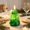 ♥Green_Hot#27, variant on Christmas Tree Flameless LED Candle with Warm Constant Light, Battery Operated for Mantel Shelf Desk Party Winter Season Decor Gift