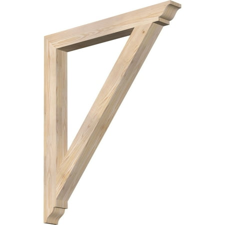 

Ekena Millwork 3 1/2 W x 34 D x 40 H Traditional Traditional Smooth Bracket Douglas Fir
