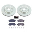 thumbnail image 2 of PowerStop Front Geomet Coated Brake Rotor and Pad Kit Fits: SUBARU Select Models CRK8481, 2 of 3
