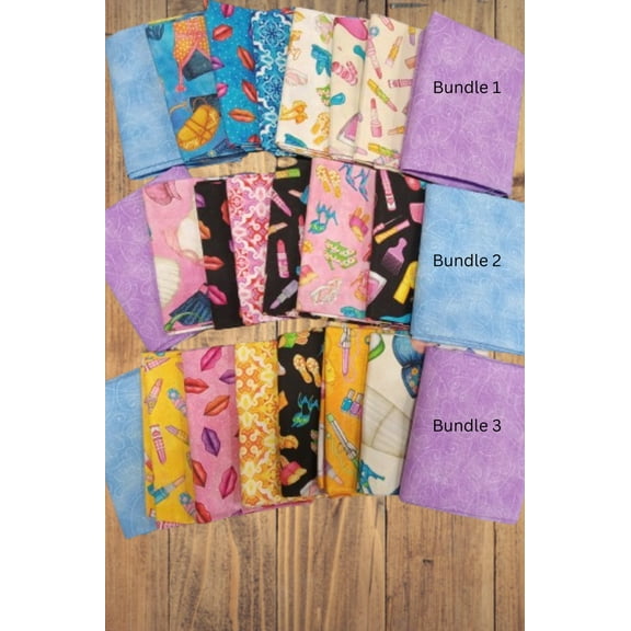 10 Fat Quarters - Assorted All Dolled Up Fat Quarter Bundle