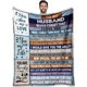 thumbnail image 1 of LHSHID Fathers Day Blanket Gifts for Husband to My Husband Birthday Gifts Husband Gifts from Wife Best Husband Ever Gifts for Him Husband Anniversary Valentine Wedding 30"x40", 1 of 6