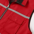thumbnail image 3 of Fewfanhot Unisex Multi-Pocket Stand Collar Utility Vest, Breathable Outdoor Sleeveless Jacket for Hiking Fishing and Camping, 3 of 6