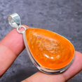 thumbnail image 2 of Natural Baltic Amber Gemstone 925 Sterling Silver Jewelry Ring Size 5.8, 2 of 2