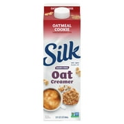 Silk Dairy Free, Gluten Free, Oatmeal Cookie Oat Creamer, 32 fl oz Carton