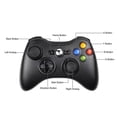 thumbnail image 2 of 24G inalámbrico controlador de xbox360 con el receptor de la PC Portátil PS3 universal gamepad, 2 of 3