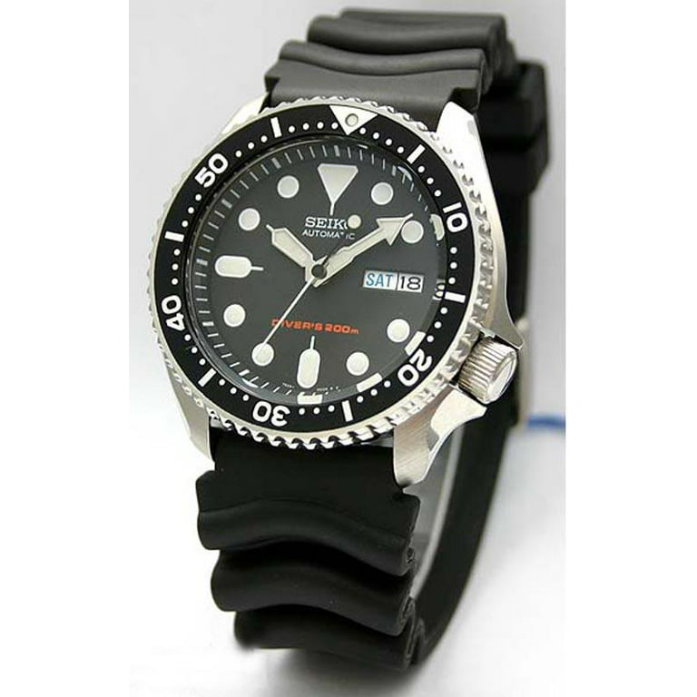 Føde Glat Selvforkælelse Seiko Men's Automatic Diver's 200M Jubilee Bracelet SKX009K2 Watch -  Walmart.com