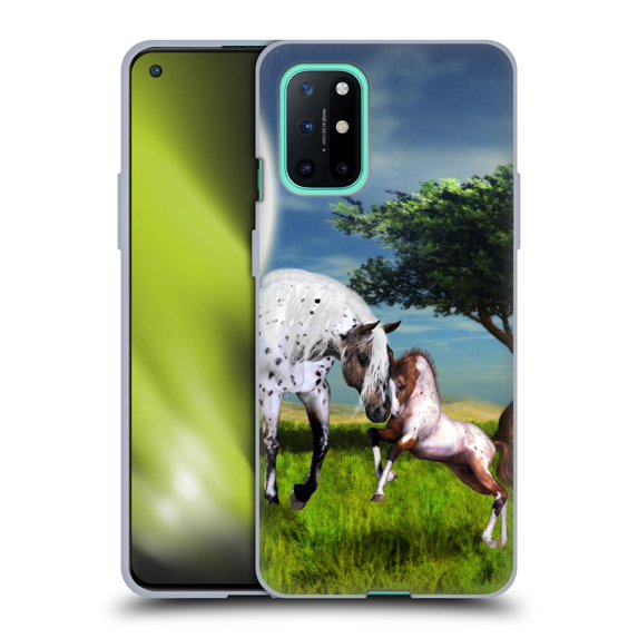 Head Case Designs Officially Licensed Simone Gatterwe Horses Love Forever Soft Gel Case Compatible with OnePlus 8T 5G