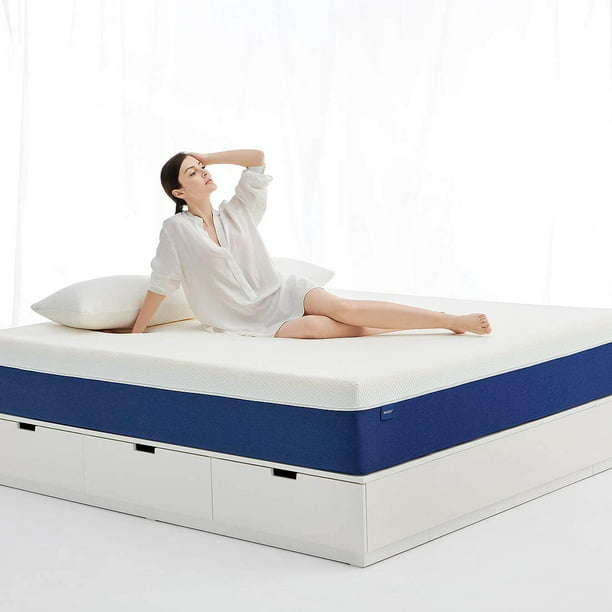 10 Inch Gel Memory Foam Mattress, What Size Is Us Queen Bed