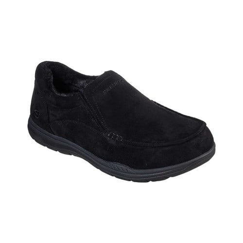 skechers mens house shoes