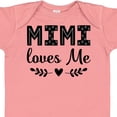 thumbnail image 4 of Inktastic Mimi Loves Me Baby Clothes Girl Girls Baby Bodysuit, 4 of 5