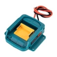 thumbnail image 4 of Adaptador convertidor de batería PENGJJMXG 2 piezas 18 V con cables de 14 AWG, 4 of 5