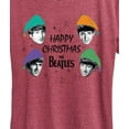 thumbnail image 3 of The Beatles - Happy Christmas - Women's Short Sleeve Graphic T-Shirt, 3 of 6
