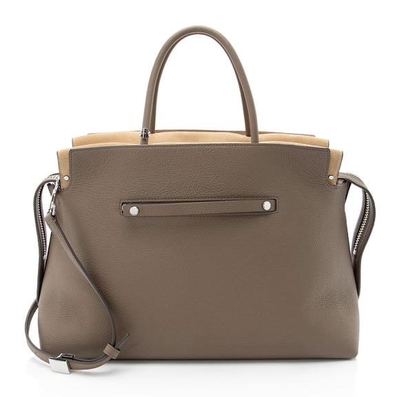 Pre-Owned Tory Burch Leather Mercer Large Satchel
