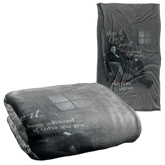 Vampire Diaries Be Yourself Silky Touch Super Soft Throw Blanket 36" x 58"