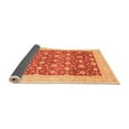 thumbnail image 2 of Ahgly Company Indoor Square Oriental Orange Modern Area Rugs, 7' Square, 2 of 4