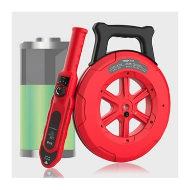 Tester Pipe Locators,Water Pipe Blockage Detector For PVC/Plastic/Metal Underground Pipeline Clog Sewer Finder 30M XT-630