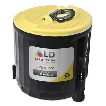 LD Compatible Replacement CLP-Y300A Yellow Laser Toner Cartridge for use in Samsung CLP-300, CLP-300N, CLX-2160, & LD Compatible Replacement CLP-Y300A Yellow Laser Toner Cartridge for use in Samsung CLP-300, CLP-300N, CLX-2160, &