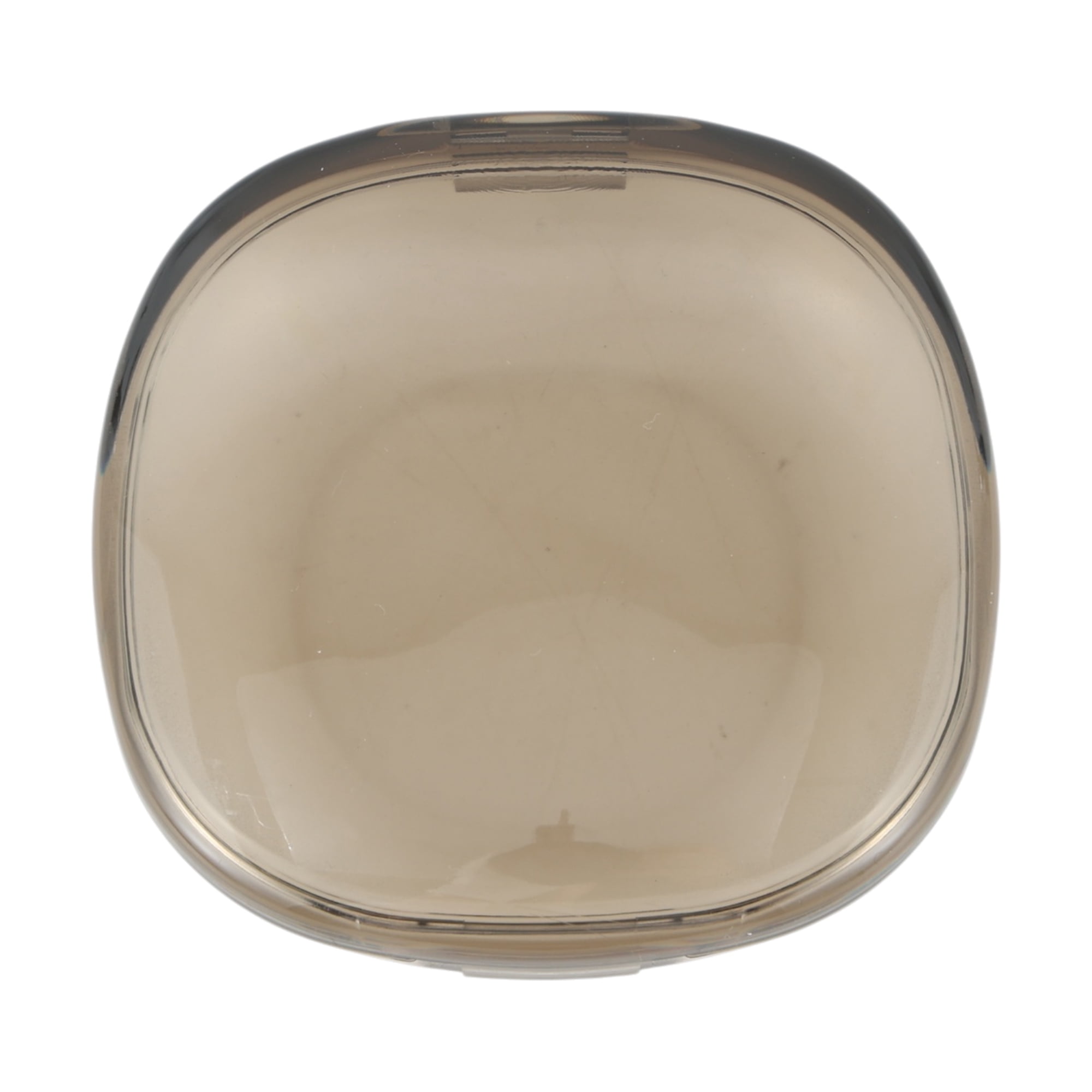 Unique Bargains Portable Clear Square-Round Retainer Case Braces Box1 Pc Transparent Gray