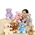 thumbnail image 2 of Bears Stuffed Animals Plush Toys Cute Stuffed Teddy Bear Plush Soft Bear Shaggy Bear for Baby Shower Gender Reveal Birthday Gifts, 2 of 5