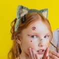 thumbnail image 4 of HUGFEGWE 2 Pcs Headband Washing Face Hairband Lovely Cat Headwear Makeup Hairband Facial Washing Headdress Face Washing Hairband Shower Headdress South Korea Spa Fabric Miss CA919-104806, 4 of 9