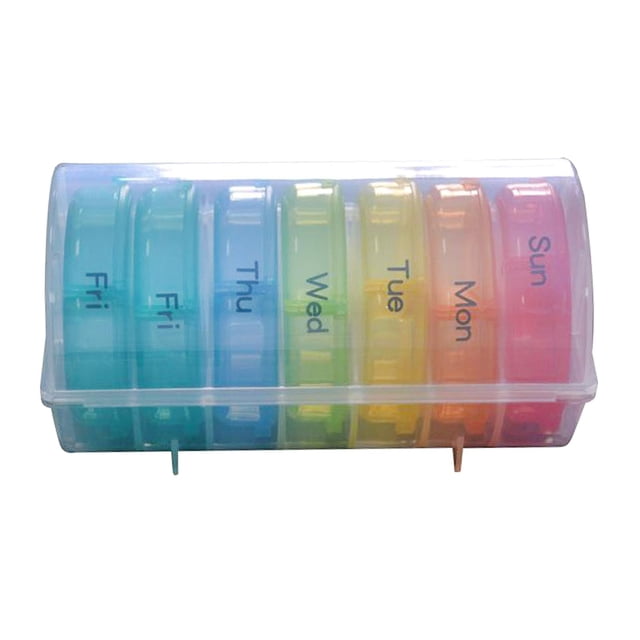 Organizador Portátil Del Estuche de Almacenamiento de de Caja de Píldora de Del Viaje, de Medicación Vece Zulema Contenedor de viaje de aceite