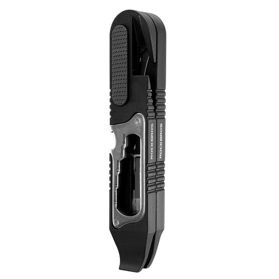 ROCKBROS Bicycle Tire Rod Multi-functional Ratchet Tire Lever Magnetic Quick Adjustment Nylon Slip-less Lightweight Compact for Bicycle Daily/Temporary Repair
