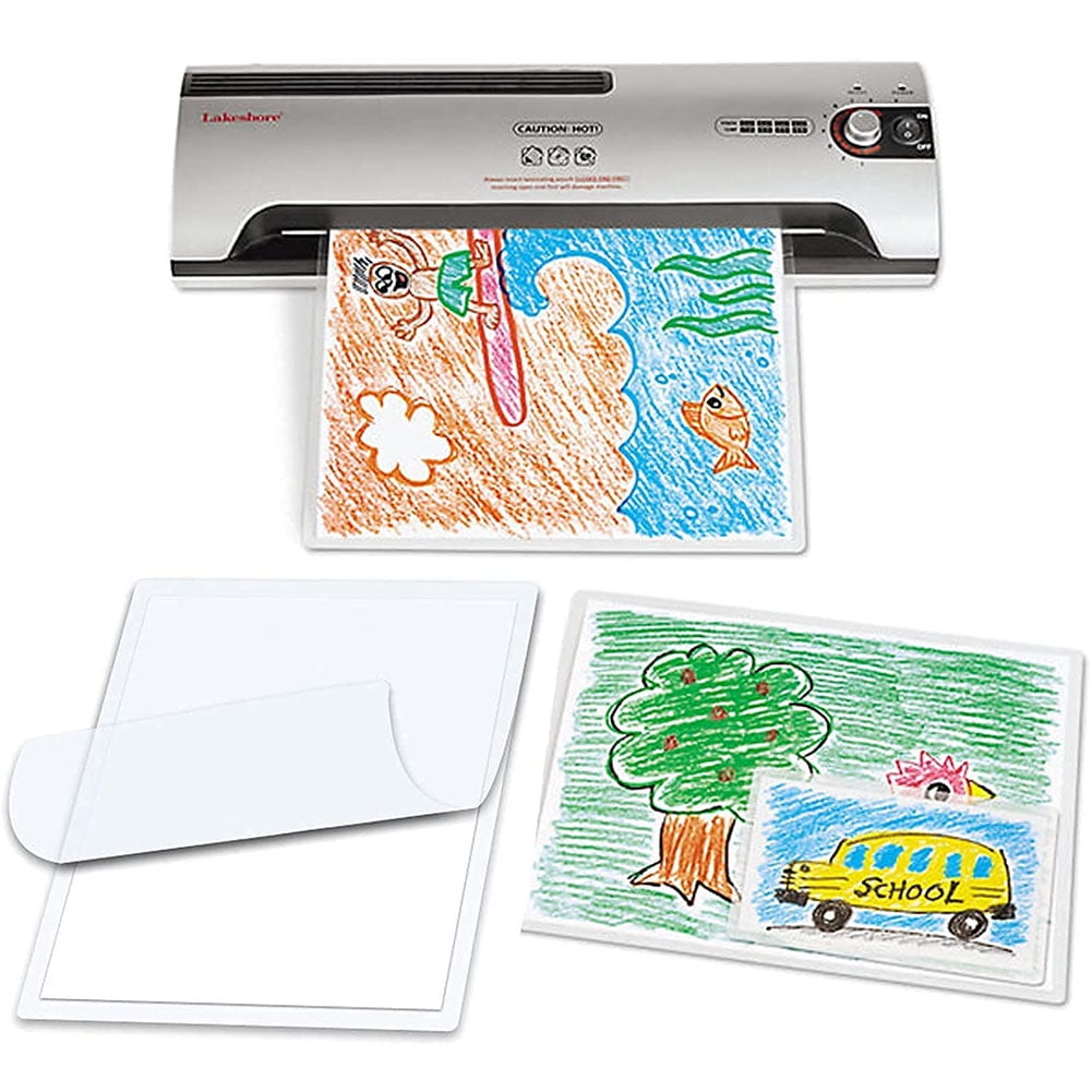 SJPACK Thermal Laminating pouches, 8.9" x 11.4", 5 mil Thick, Clear Laminating Sheets, 200 Packs