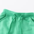 thumbnail image 6 of NOLDARES Toddler Baby Boy Solid Color Shorts Elastic Waist Casual Short Trousers Spring Summer Fall Short Pants(Green,2-3 Years), 6 of 9