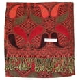 thumbnail image 3 of Falari Women's Paisley Woven Pashmina Shawl Wrap Scarf 80" x 27" Color # 12, 3 of 3