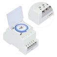 thumbnail image 4 of Intervals Mechanical Timer, Mechanical Time Switch Electrical Heavy Duty Time Switch Electrical Timer  for Stair Lights for Street Lights, 4 of 8