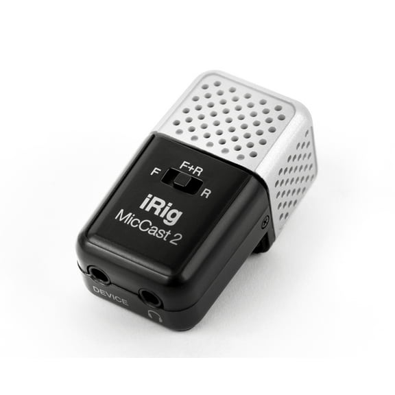 IK Multimedia iRig Mic Cast 2 Pocket-Sized Microphone for iPhone, iPad, and Android Devices