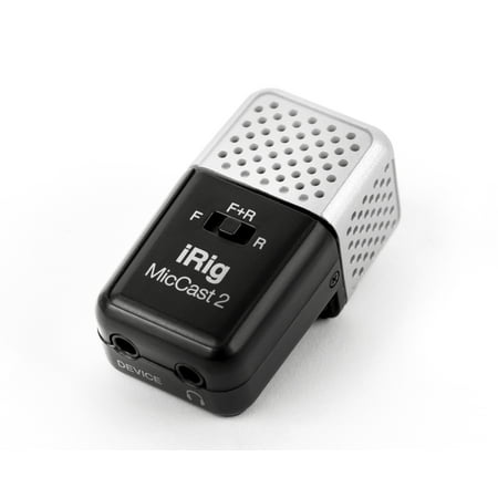 IK Multimedia iRig Mic Cast 2 Pocket-Sized Microphone for iPhone, iPad, and Android Devices